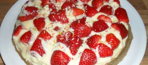 Erdbeerkuchen