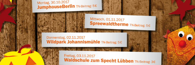 Fahrten & Ausflüge in den Herbstferien