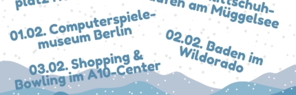 Ausflüge in den Winterferien