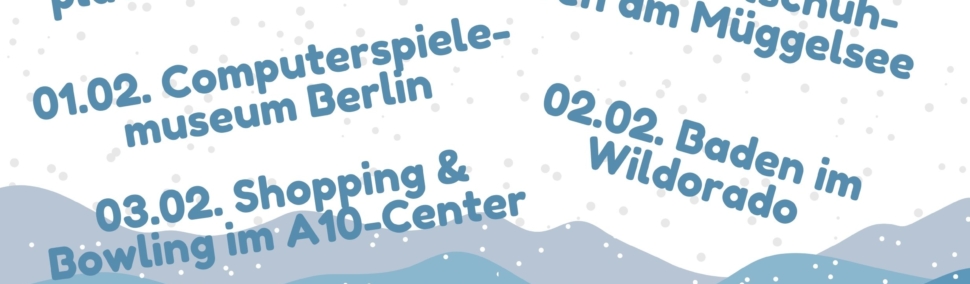 Tagesausflüge in den Winterferien