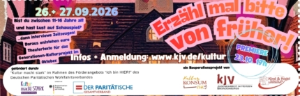 Workshop: Kultur damals und heute – 120 Jahre Kulturgeschichte Wildau