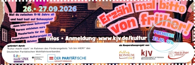 Workshop: Kultur damals und heute – 120 Jahre Kulturgeschichte Wildau